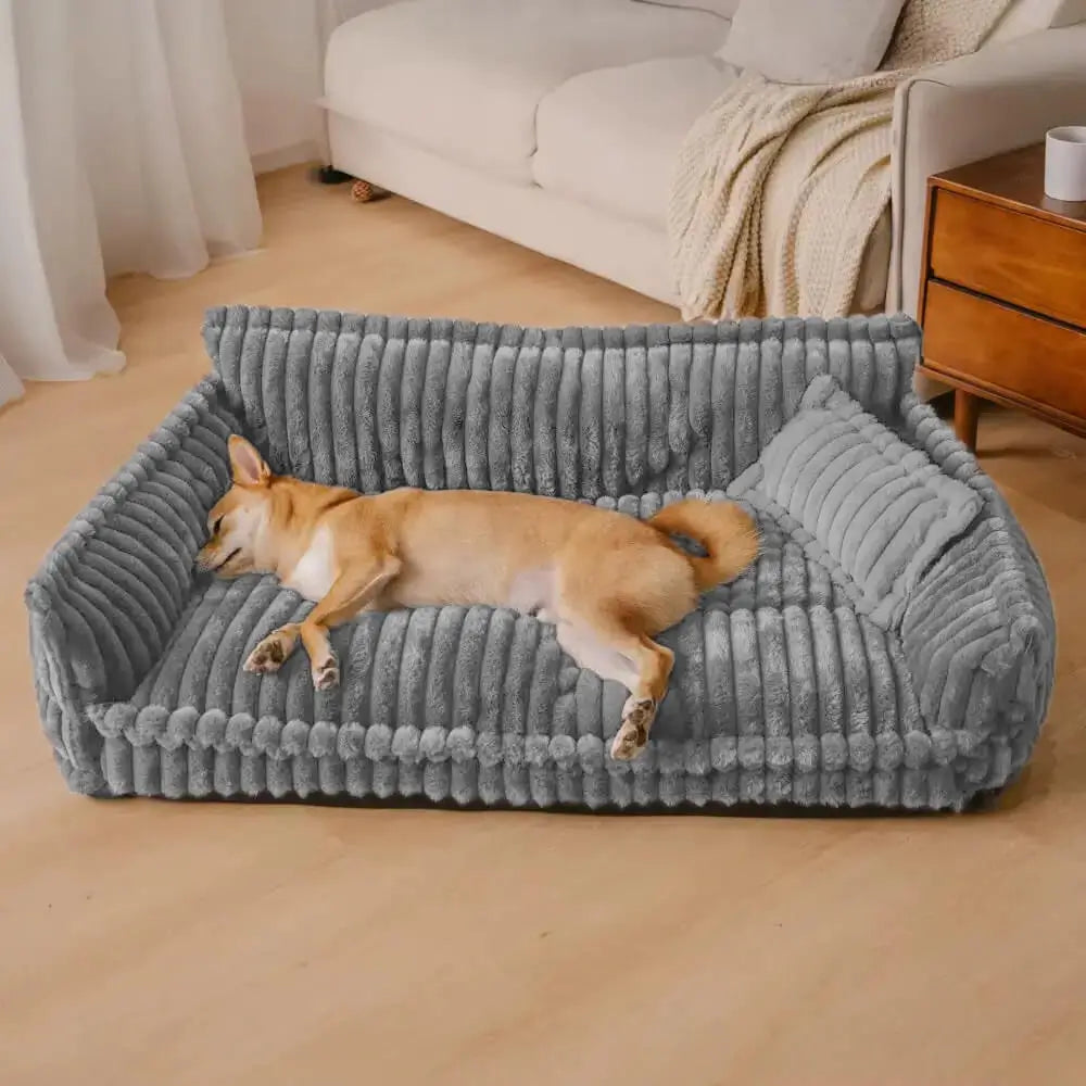 MrFluffyFriend® - Ortopedisk tvättbar hundsoffa