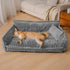 MrFluffyFriend® - Ortopedisk tvättbar hundsoffa